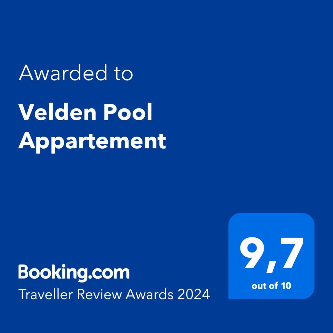Velden Pool Appartement Velden am Wörthersee Eksteriør billede